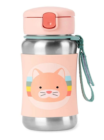 SKIP HOP Zoo Sports Bottle 350 ml- Cat