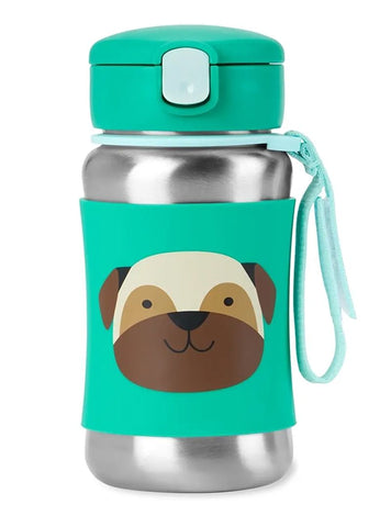 SKIP HOP Zoo Sports Bottle 350 ml- Pug