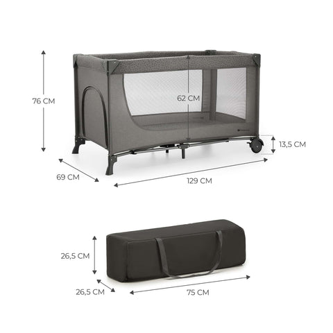 KinderKraft Travel cot 2in1 JOY 2