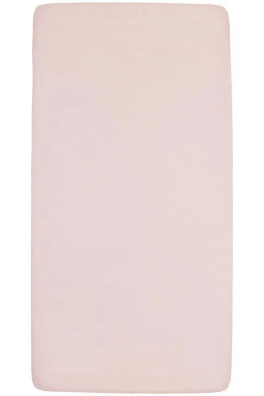 Meyco - Meyco Baby Fitted Sheet for Cot Bed - Uni Soft Pink (60x120cm) - Mari Kali Stores Cyprus