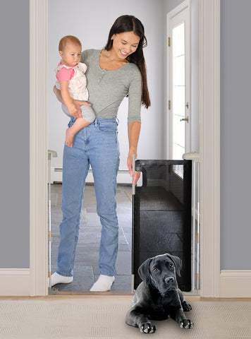 Ingenuity Thruway 52W Series™ Tuckaway™ Retractable Safety Gate