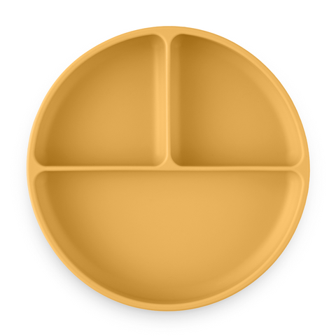 Silicone divided plate round Take&Match 6m+