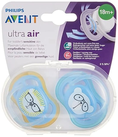 Philips Avent  soother ultra air +18m Boy x 2