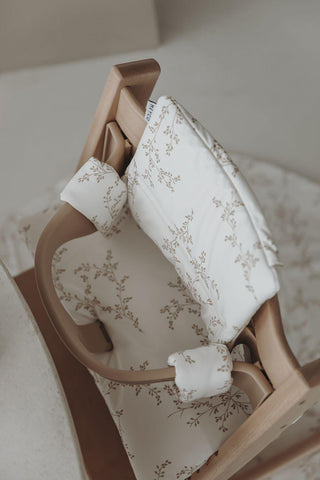 Meyco Baby Highchair Splat Mat Branches - Sand - Mari Kali Stores Cyprus