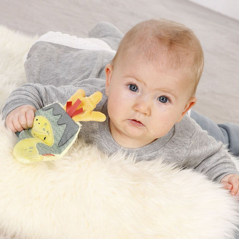 Baby Fehn PLush vulcano, Happy Dino