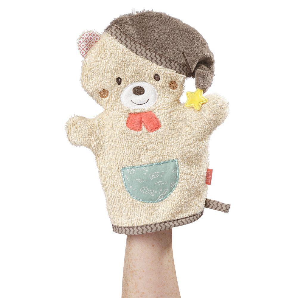 Baby Fehn Washcloth, Bruno - Mari Kali Stores Cyprus