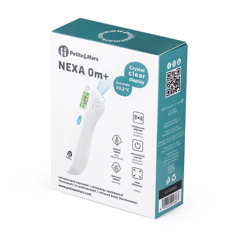 Petite&Mars Non-contact infrared body thermometer NEXA 0m+