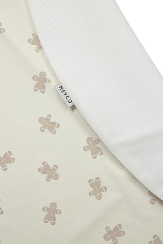 Meyco Baby Highchair Splat Mat Gingerbread - Soft Sand - Mari Kali Stores Cyprus