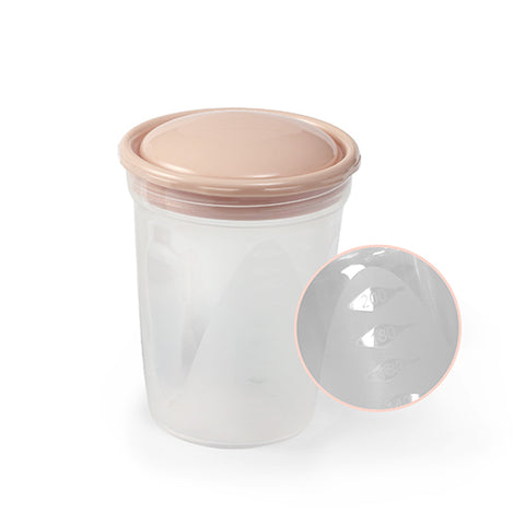 BabyOno A set of containers with a spout 4pcs