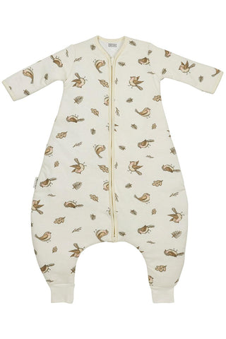 Meyco Baby Winter Sleep Overall Jumper With Sleeves Robin - Multicolour - 80cm - Mari Kali Stores Cyprus