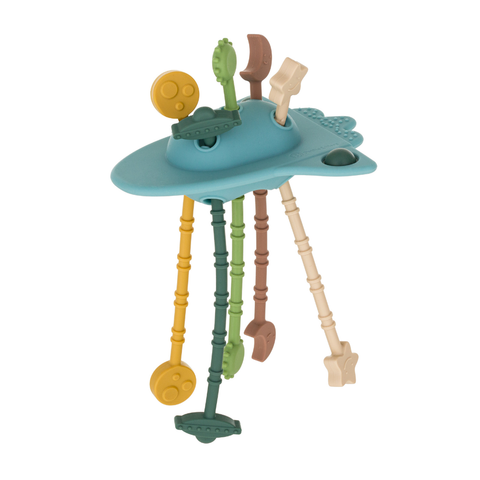 Petite&Mars Silicone sensory toy Crazy Rocket 10m+