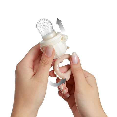BabyOno Twist-out baby food feeder DINO