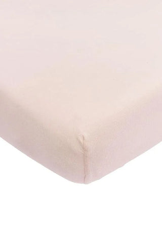 Meyco - Meyco Baby Fitted Sheet for Cot Bed - Uni Soft Pink (60x120cm) - Mari Kali Stores Cyprus