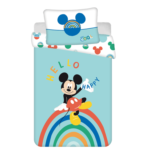 Mickey Mouse Toddler duvet - "Rainbow" - Mari Kali Stores Cyprus
