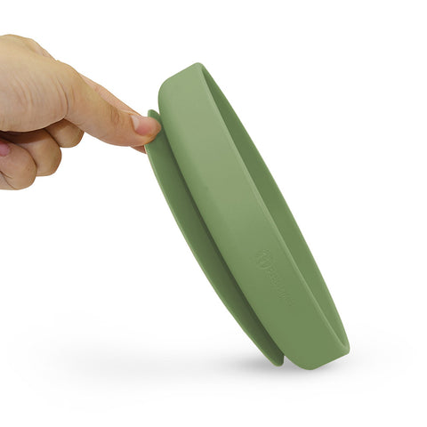 Silicone plate with suction pad Take&Match