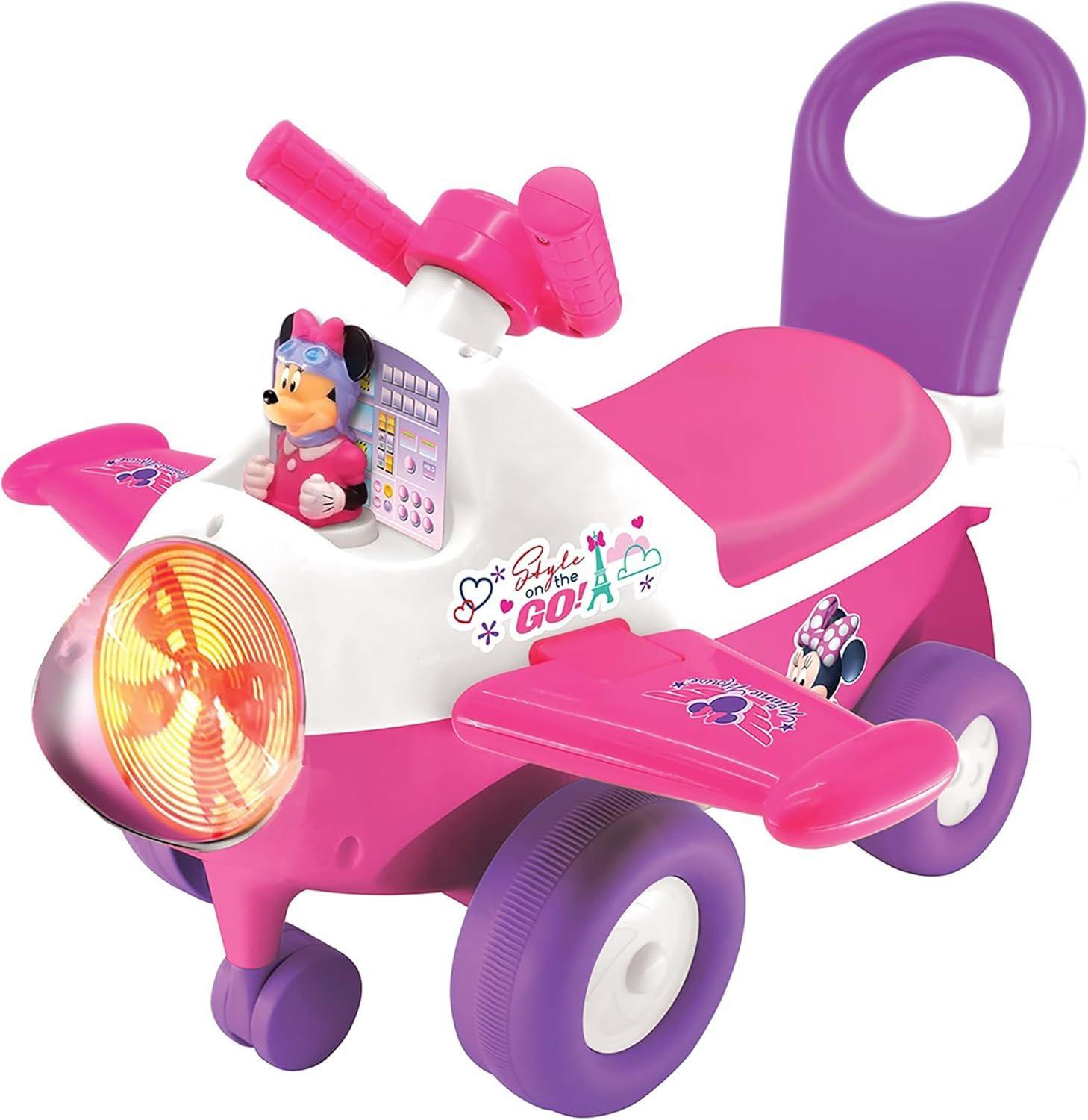Kiddieland Disney Animated Lights: Minnie Mouse Activity Plane - Mari Kali Stores Cyprus