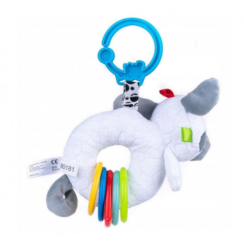Bali Bazoo Dog with Rattle Hanging Toy - Mari Kali Stores Cyprus