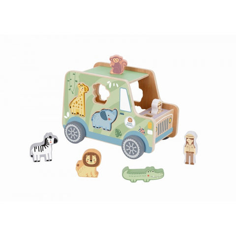 Tooky Toy Animal Jeep
