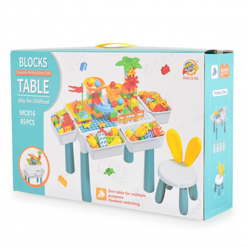 Montessori construction table 85 pieces