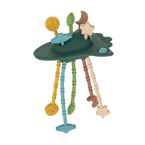 Petite&Mars Silicone sensory toy Crazy Rocket 10m+
