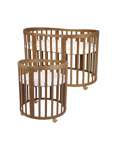 Waldin® 7in1 Oval Baby Bed
