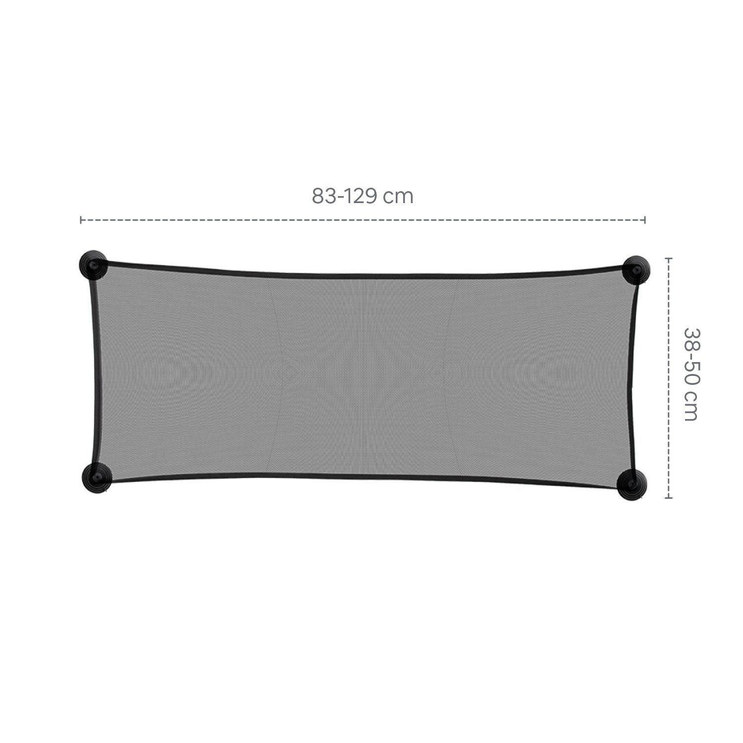 Zopa Rear window car sunshade, Black - Mari Kali Stores Cyprus