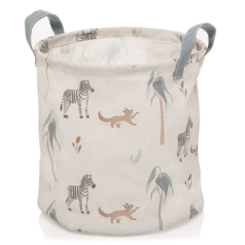 Children's toy basket cotton large