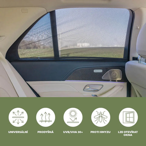 Zopa Window sunshade car sock Medium, Black
