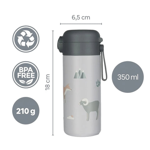 Zopa Thermo bottle with silicone holder and drinking spout 350 ml
