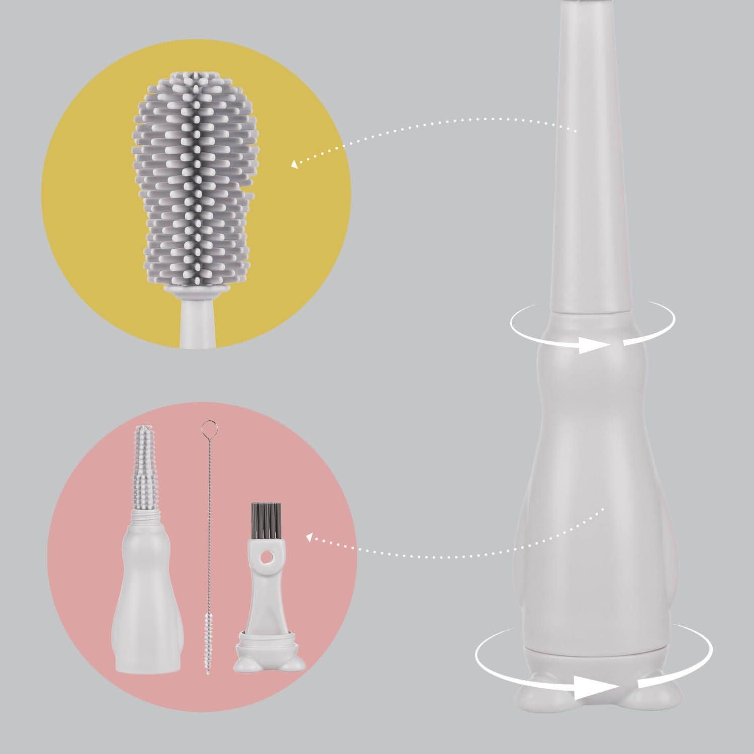 Zopa Silicone Baby Bottle Brush 3in1 - Mari Kali Stores Cyprus