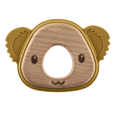 Zopa Silicone Wooden Teether Koala