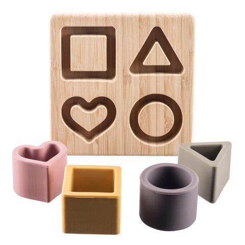 Zopa Silicone bamboo puzzle Multicolor - Mari Kali Stores Cyprus