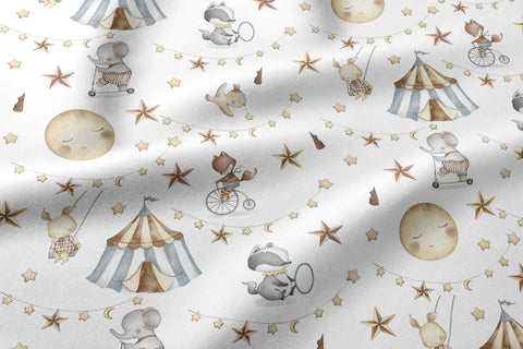 Mk Collection Baby Cot Winter Flannel Bed Sheets, 70x140cm, 3pc set