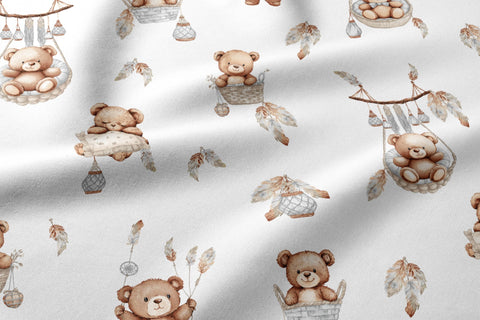Baby Cot Summer Bed Sheets, 70x140cm, 3pc set