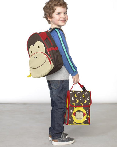 SKIP HOP Zoo Lunch Bag- Monkey