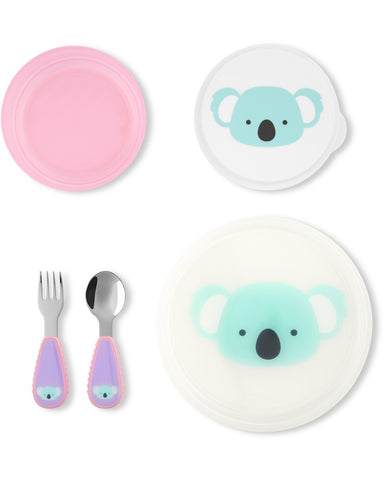 SKIP HOP ZOO Table Ready Mealtime Set Koala 12m+