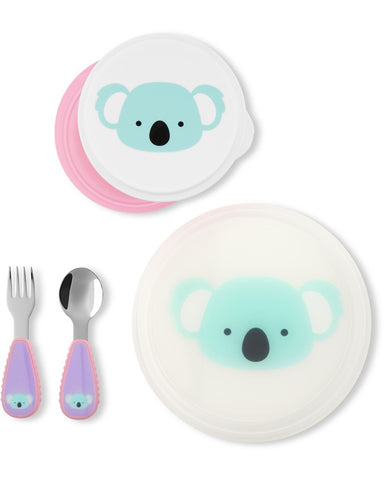 SKIP HOP ZOO Table Ready Mealtime Set Koala 12m+