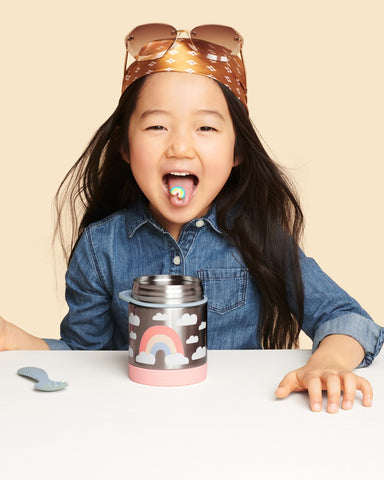 SKIP HOP Spark Style Food Jar- RainBow 325 ml, 3+