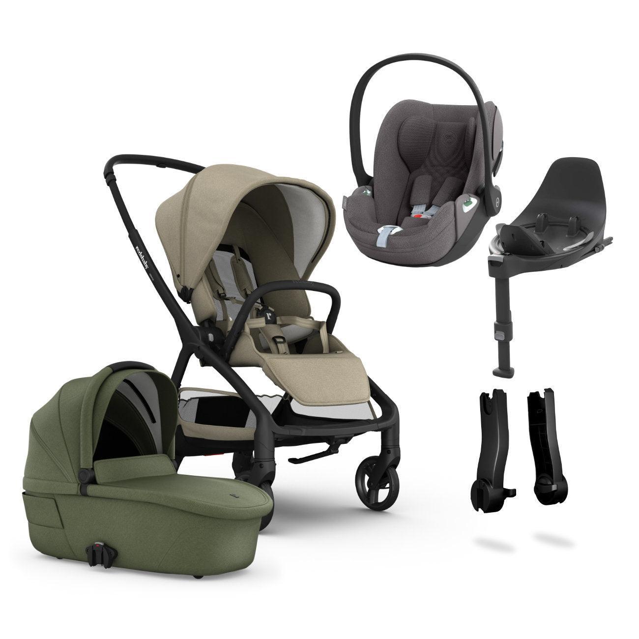 Redsbaby Aeron + Carrycot + Cloud T Car Seat + Base T Bundle - Mari Kali Stores Cyprus
