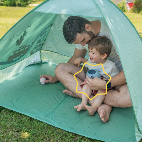 Badabulle Silicone Watering Can Hippopotamus - Mari Kali Stores Cyprus