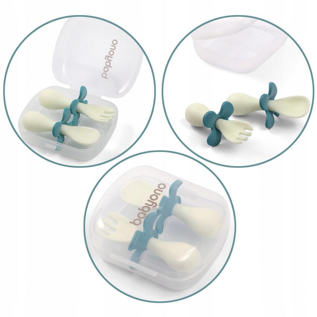 BabyOno - BabyOno Ergonomic Cutlery For Children - Mari Kali Stores Cyprus