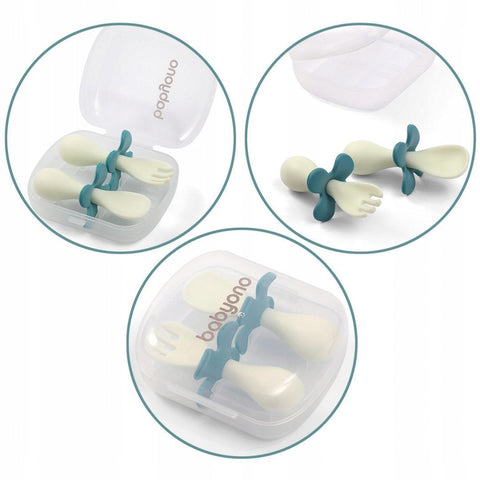 BabyOno - BabyOno Ergonomic Cutlery For Children - Mari Kali Stores Cyprus