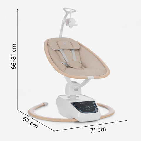 Kikkaboo Electrical swing BeeMoove Grey