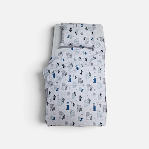 Baby Cot Summer Bed Sheets, 70x140cm, 3pc set