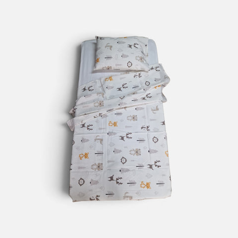 Baby Cot Summer Bed Sheets, 70x140cm, 3pc set