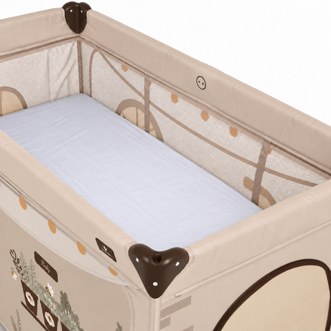 Mk Collection Baby Playpen Winter Bed Sheet – 60 × 120 cm, 1 PC, Flannel