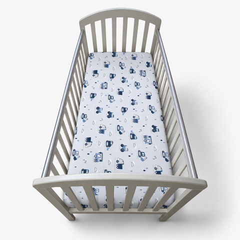 Mk Collection Baby Bed/Cot Winter Bed Sheet – 70 × 140 cm, 1 PC, Flannel