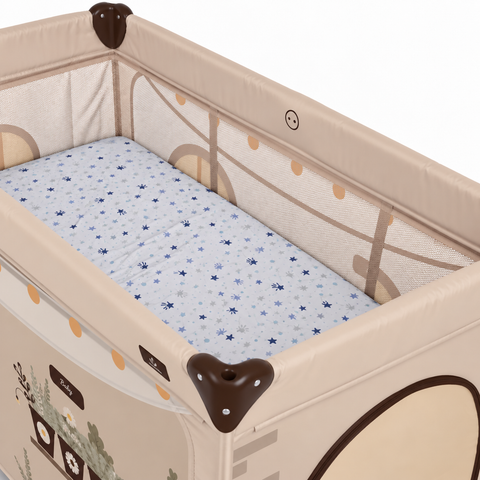Mk Collection Baby Playpen Winter Bed Sheet – 60 × 120 cm, 1 PC, Flannel