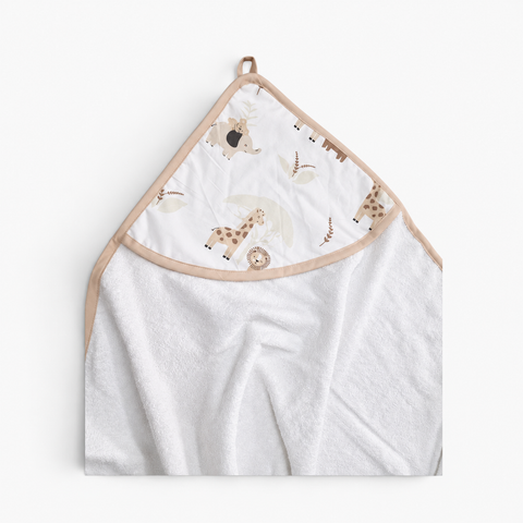 Mk Collection Hooded Soft Towel 100x100cm