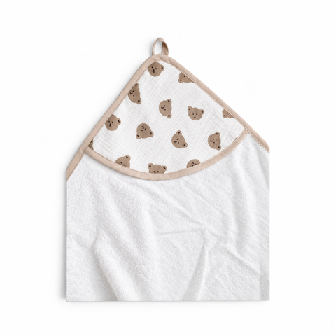 Mk Collection Hooded Soft Towel 100x100cm